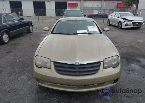 2007 Chrysler Crossfire Limited z USA, uszkodzony, nr VIN 1C3LN69L97X071900